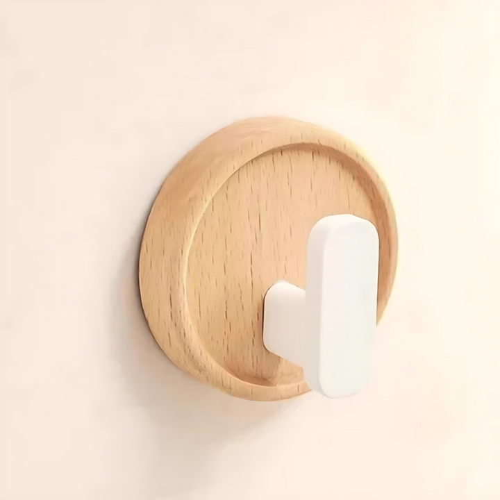 Wandhaken Nussbaum minimalistisch