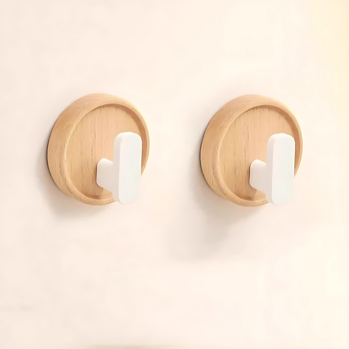 Wandhaken Nussbaum minimalistisch