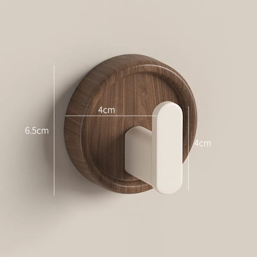 Wandhaken Nussbaum minimalistisch