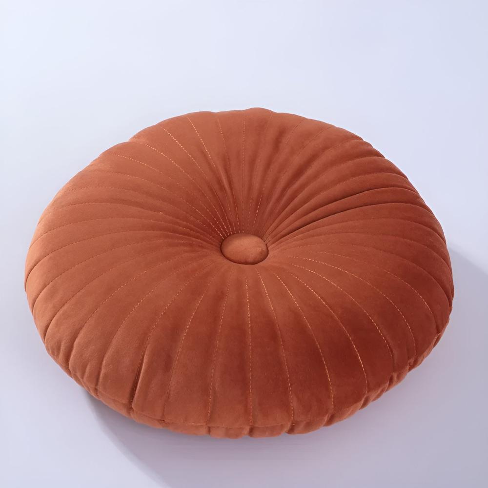 Kürbisförmiges Dekokissen 35 cm
