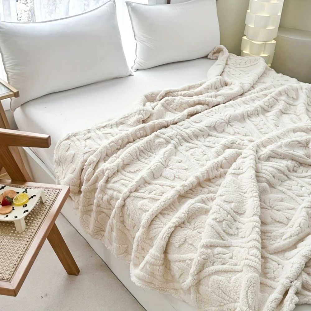 Gewebte Jacquard-Decke