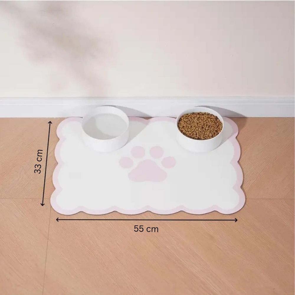 Napfunterlage gemustert