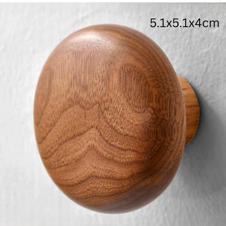 Wandhaken Holz Kieselform