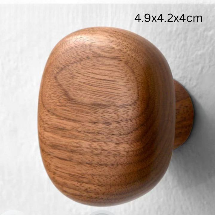 Wandhaken Holz Kieselform