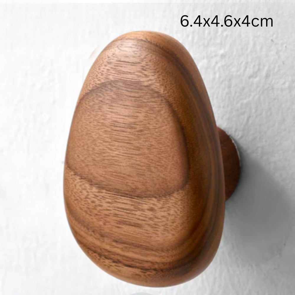 Wandhaken Holz Kieselform