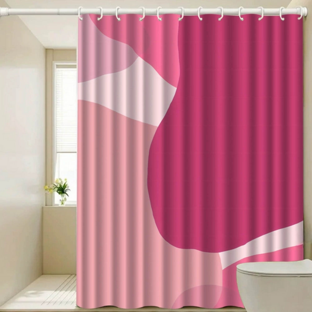 Duschvorhang Pink uni