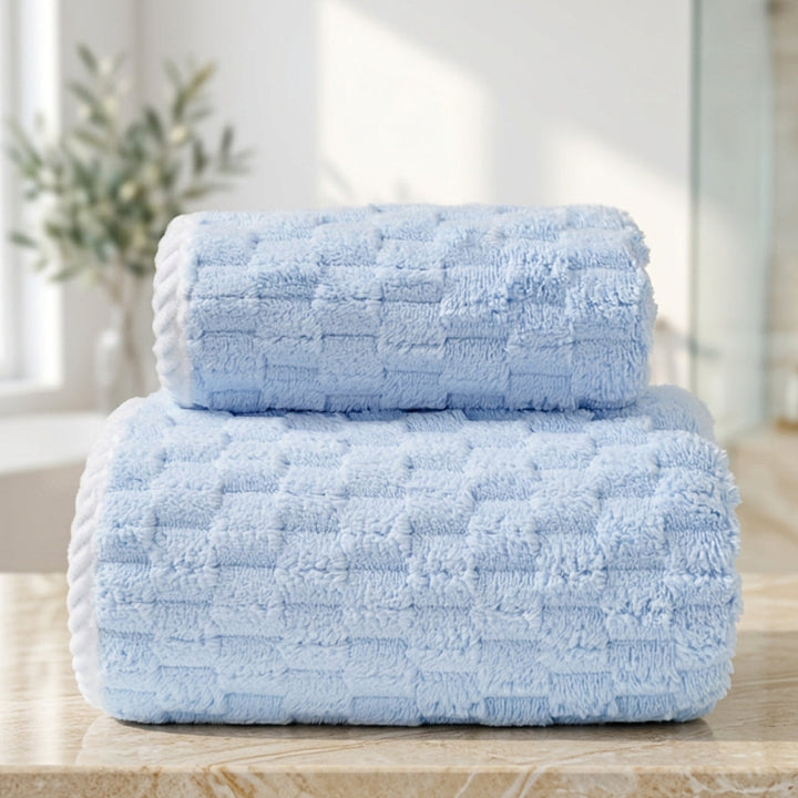 Handtuch-Set Fleece 2-teilig
