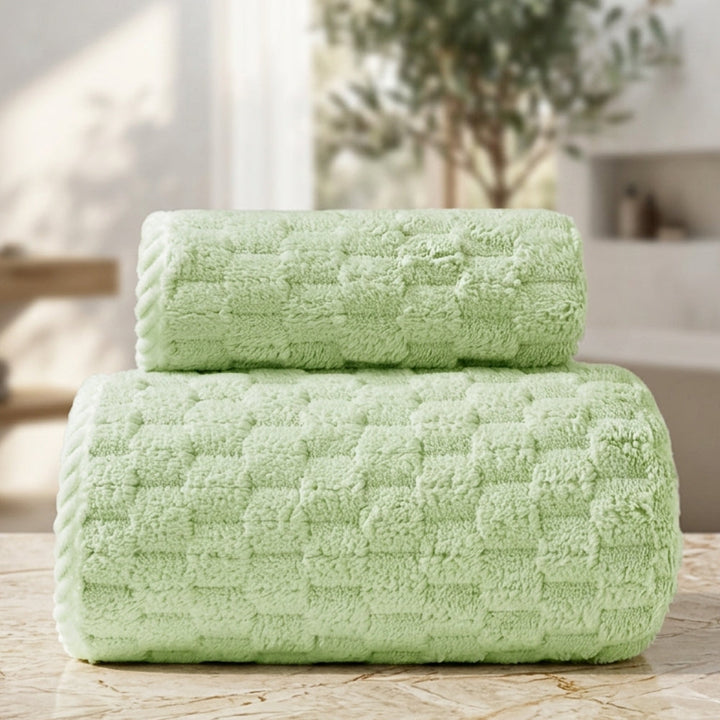 Handtuch-Set Fleece 2-teilig