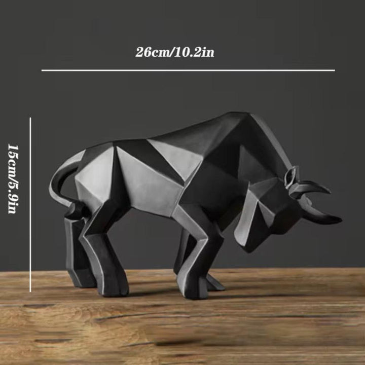 Figur Stier Kunstharz