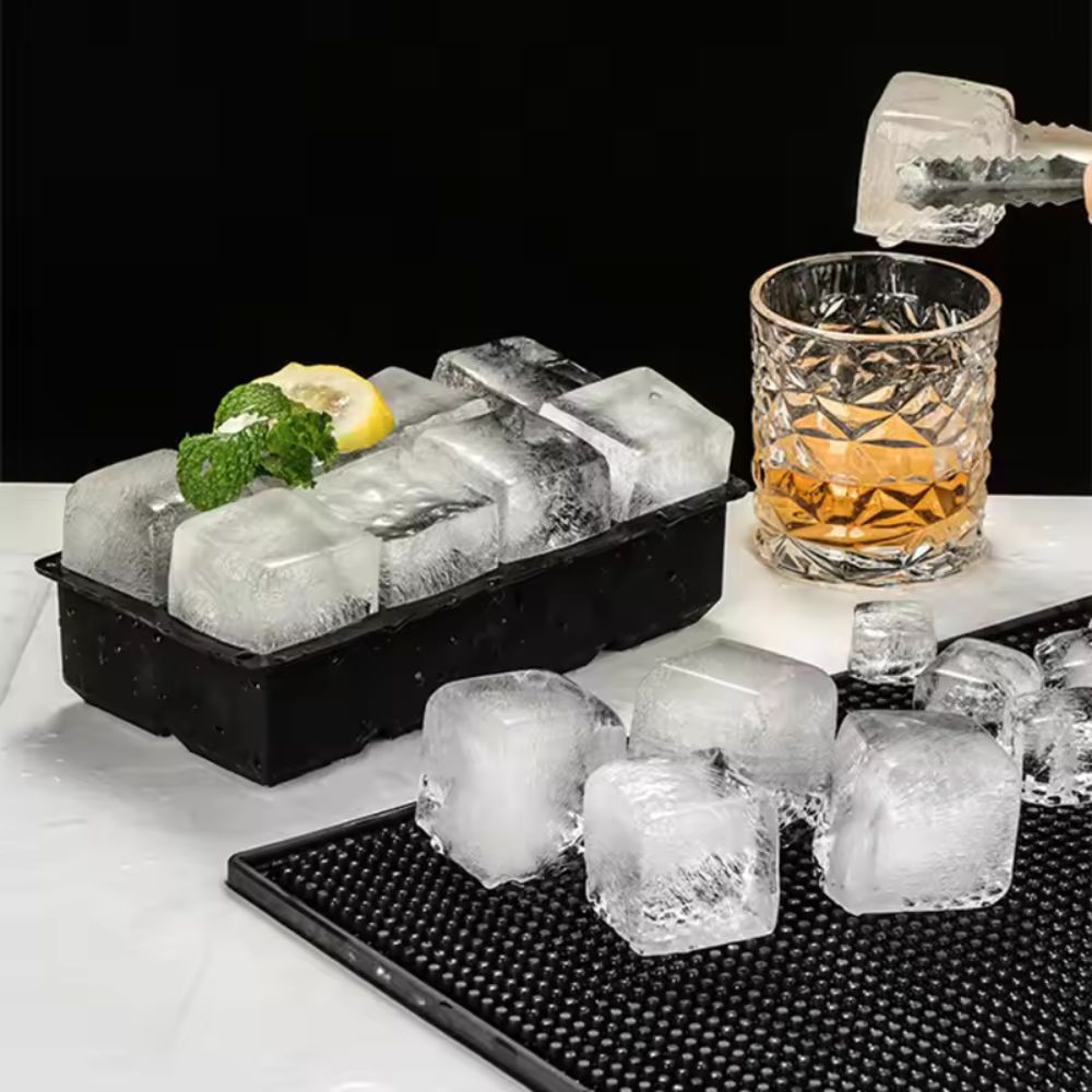 Eiswürfelform aus Silikon, 15 Würfel