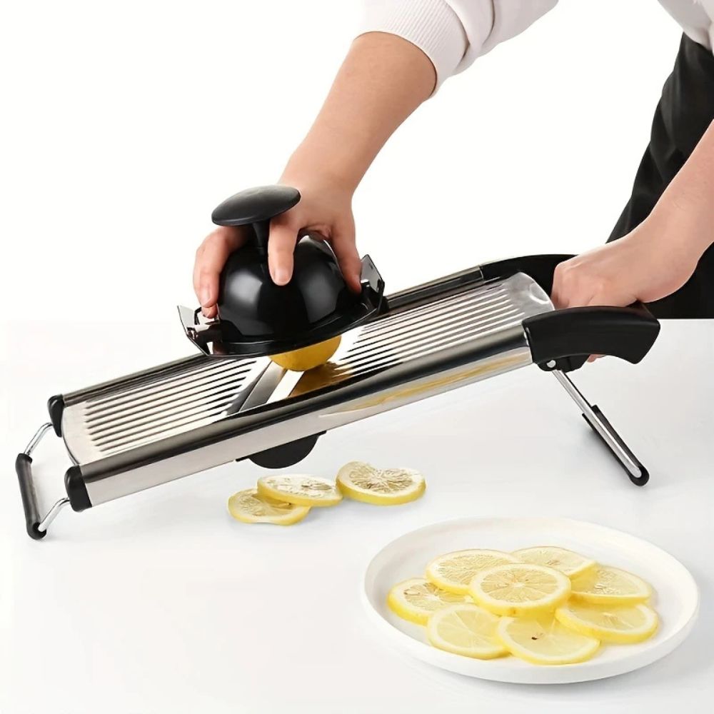 Mandoline réglable de 1 à 9 mm