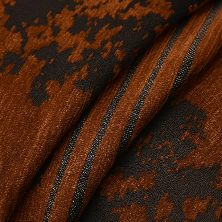 Chenille-Sofadecke mit Mosaiklinien