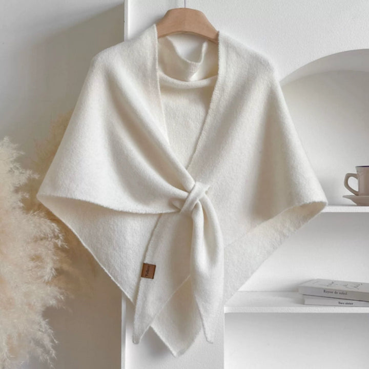 Poncho dreieckig gestrickt