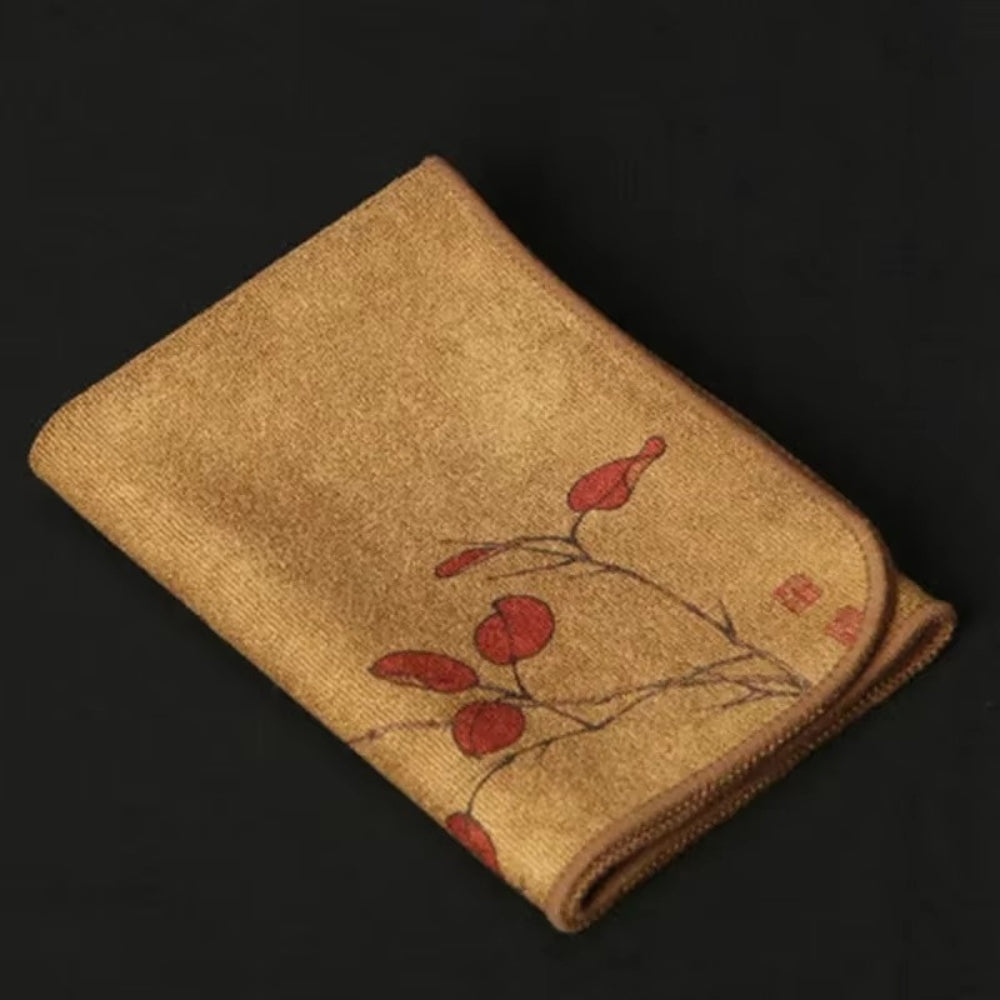 Torchon à motifs japonais