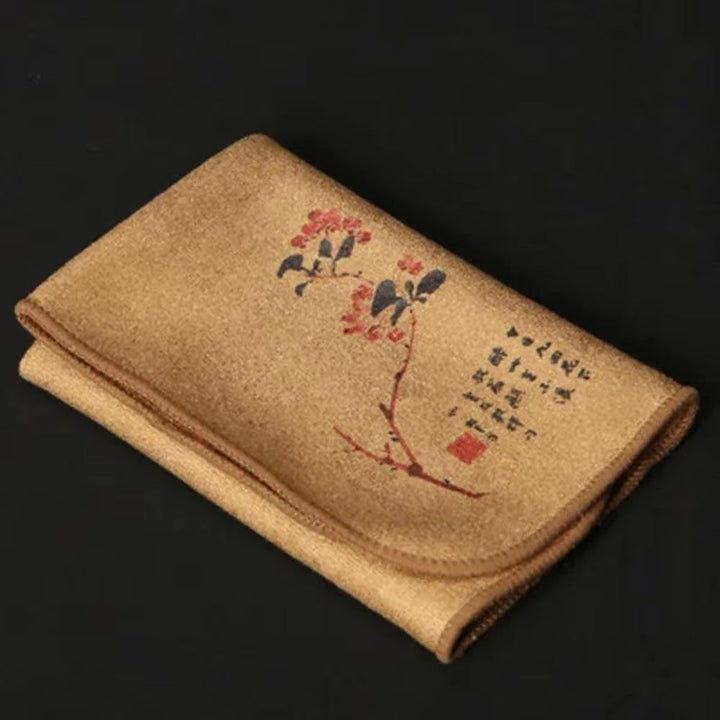Torchon à motifs japonais