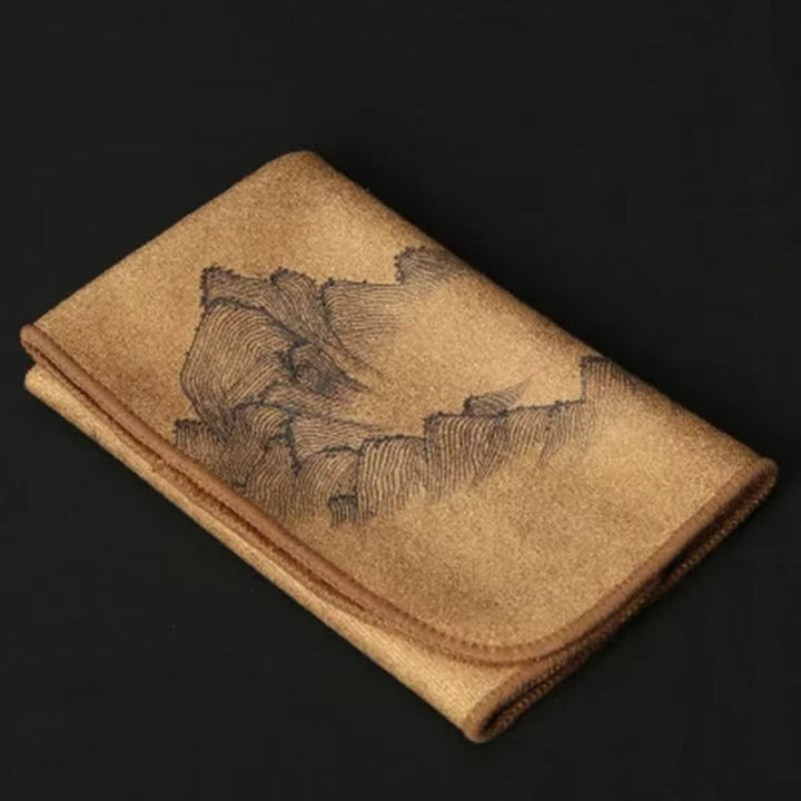 Torchon à motifs japonais