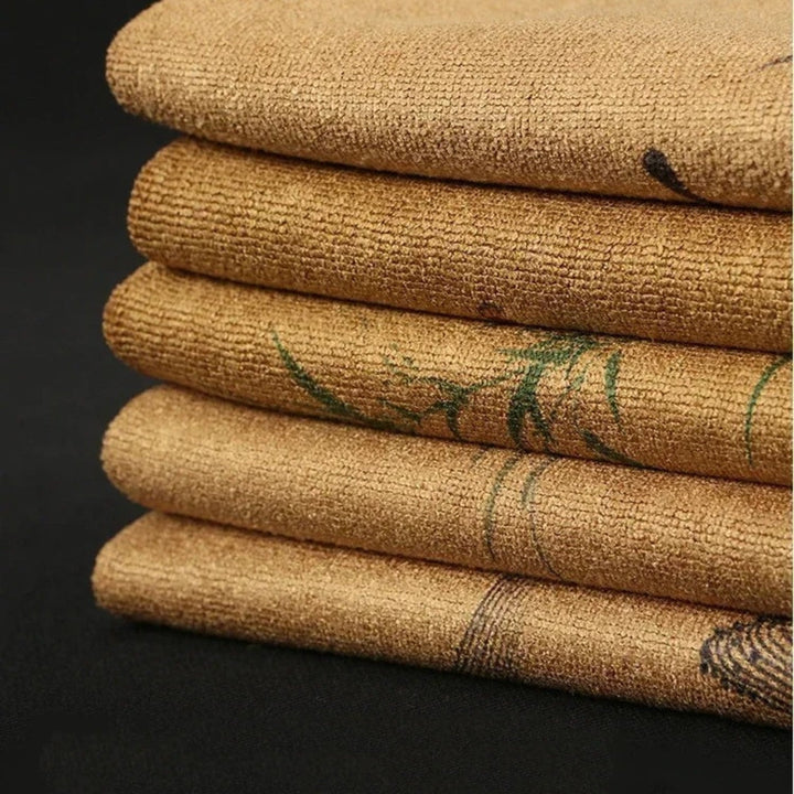 Torchon à motifs japonais