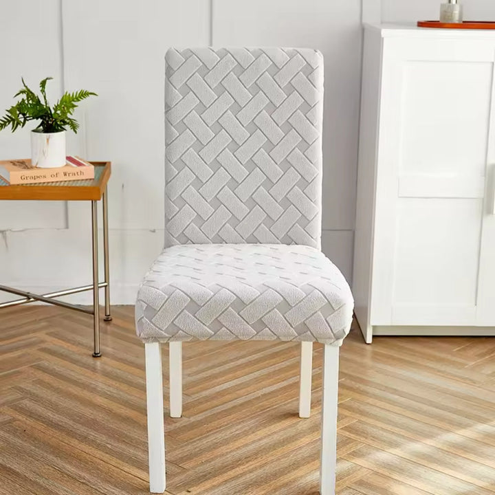 Stuhlhusse Jacquard gewebt