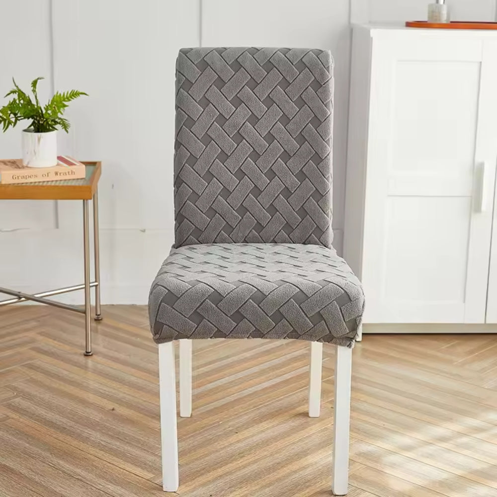 Stuhlhusse Jacquard gewebt