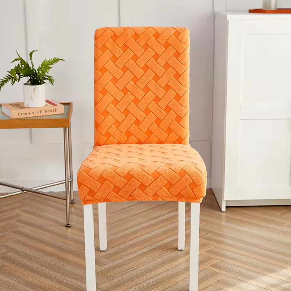 Stuhlhusse Jacquard gewebt