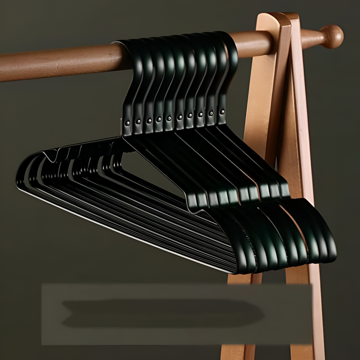 Kleiderbügel aus Aluminium, 10er-Set