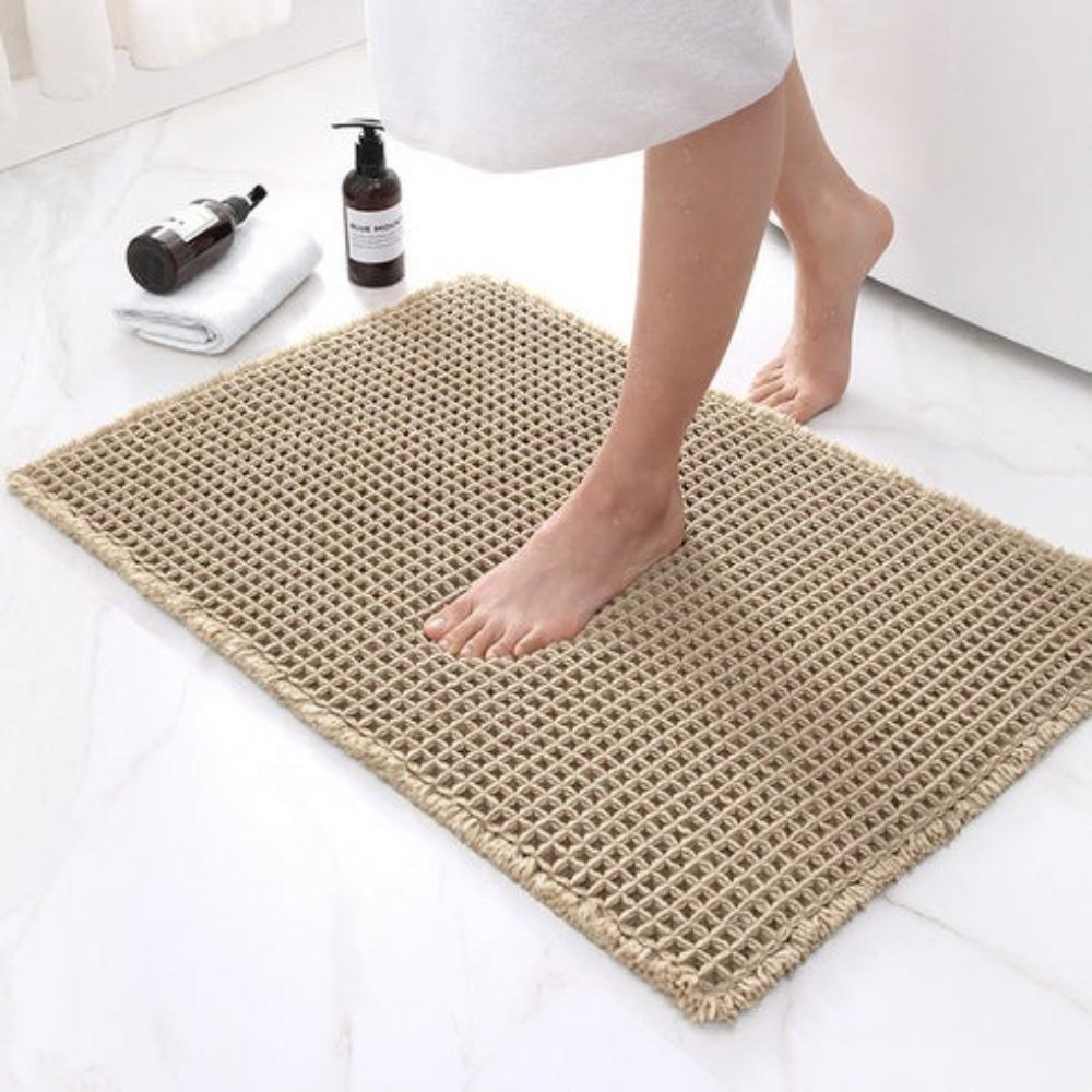 Badematte Waffelstruktur