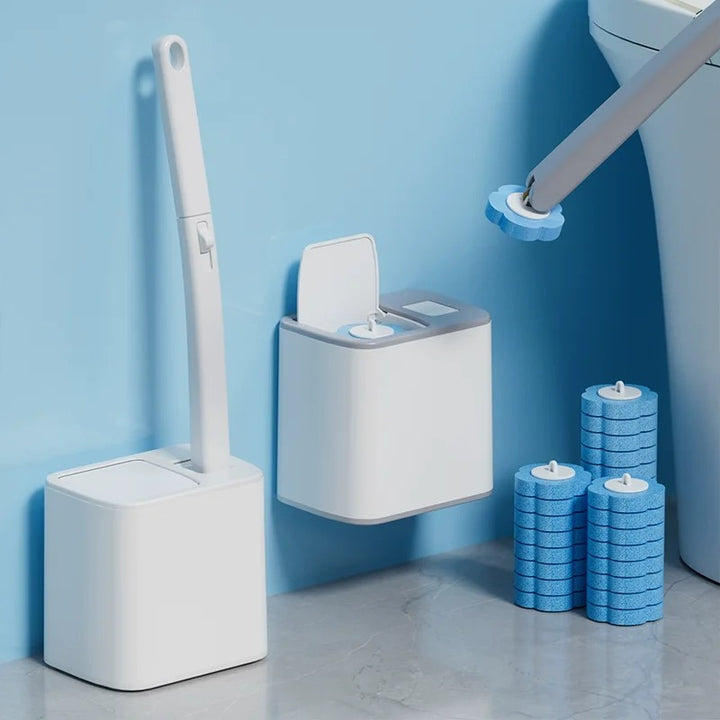 Brosse WC jetable avec recharges éponge – Vue 13