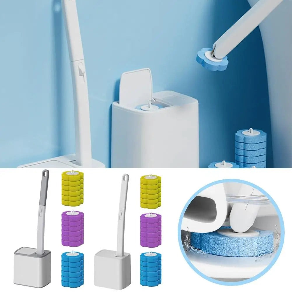 Brosse WC jetable avec recharges éponge – Vue 17