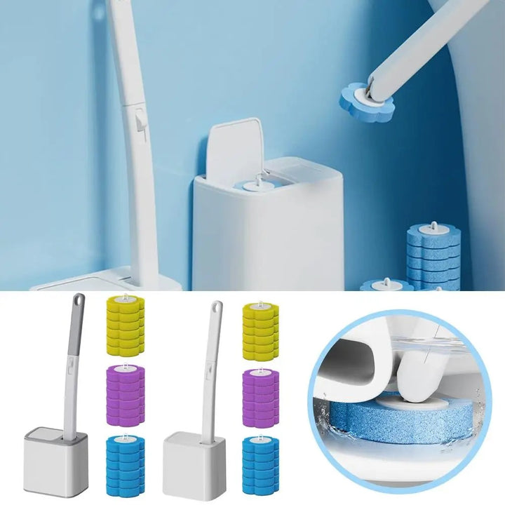 Brosse WC jetable avec recharges éponge – Vue 17