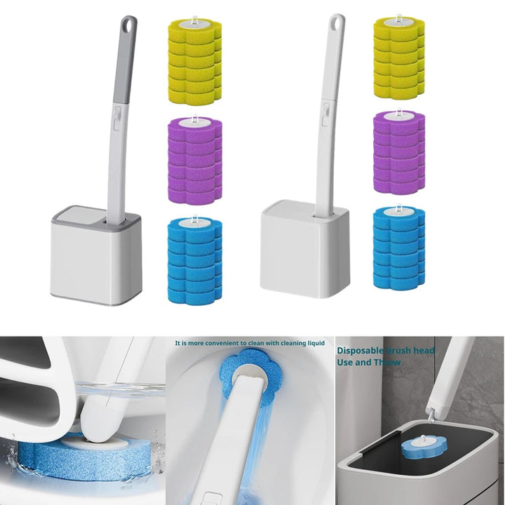 Brosse WC jetable avec recharges éponge – Vue 18