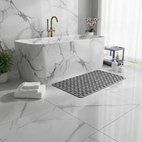Tapis de douche à ventouses