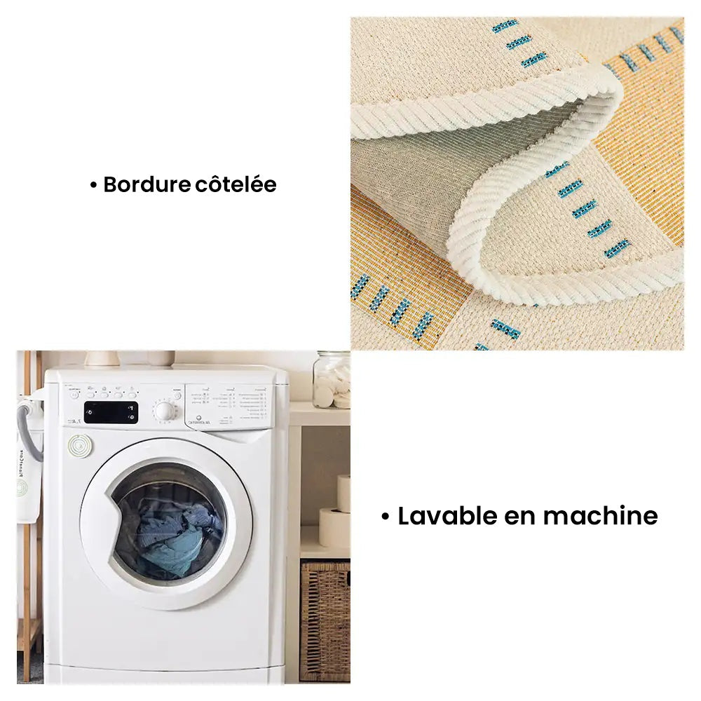 Chenille-Sofabezug mit Rautenmuster – wasserabweisend