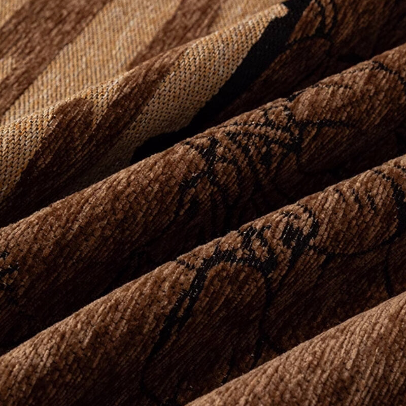 Vintage-Sofabezug aus Chenille, großer kratzfester Überwurf
