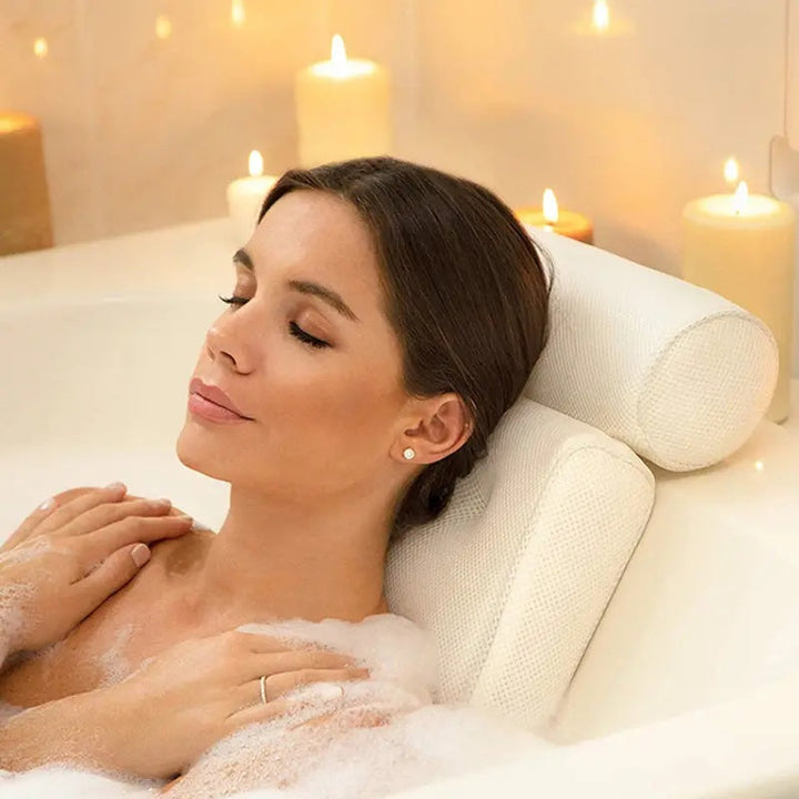 Badewannenkissen gepolstert