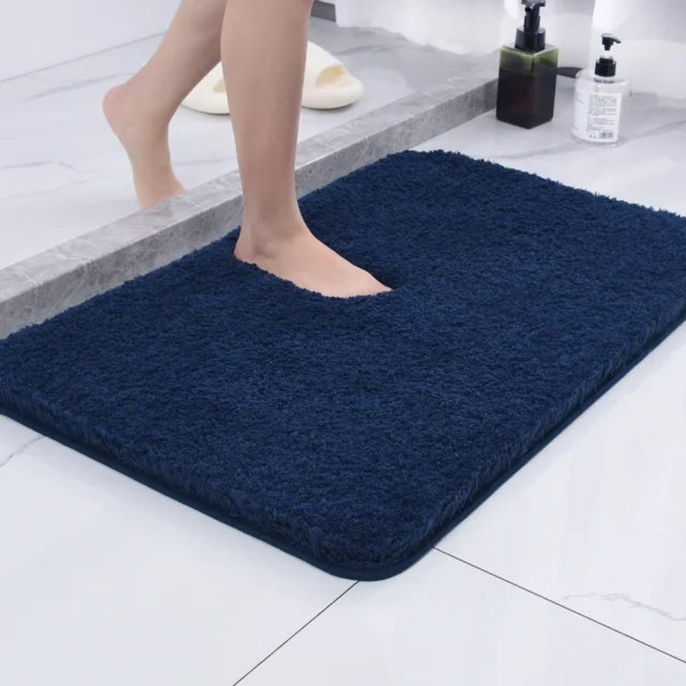 Badematte Langflor uni