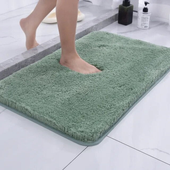 Badematte Langflor uni
