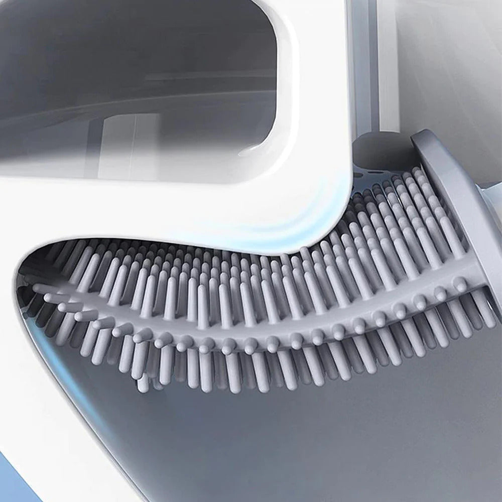 WC-Bürste Silikon mit Halter