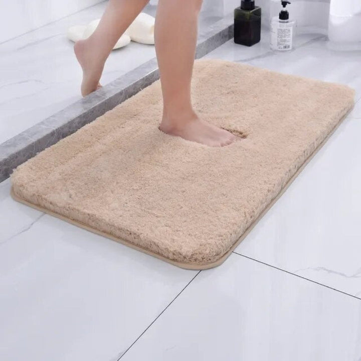 Badematte Langflor uni