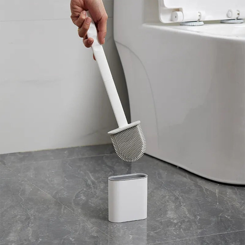 WC-Bürste Silikon mit Halter