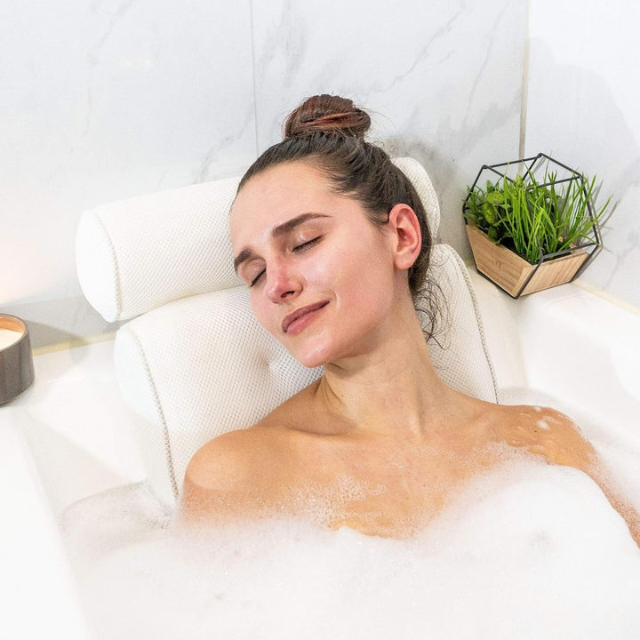 Badewannenkissen gepolstert