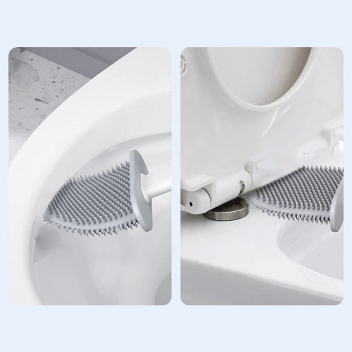 WC-Bürste Silikon mit Halter